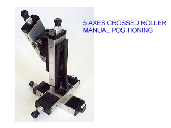 ALM - 5 Axes Crossed Roller Manual Positioning