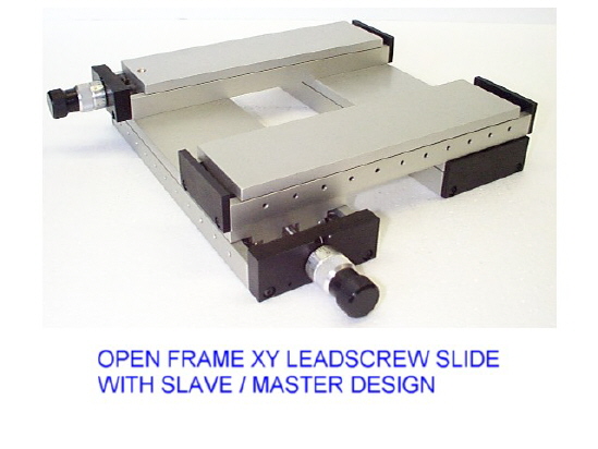 ALM - Open Frame XY Leadscrew Slide with Slave / Master Design